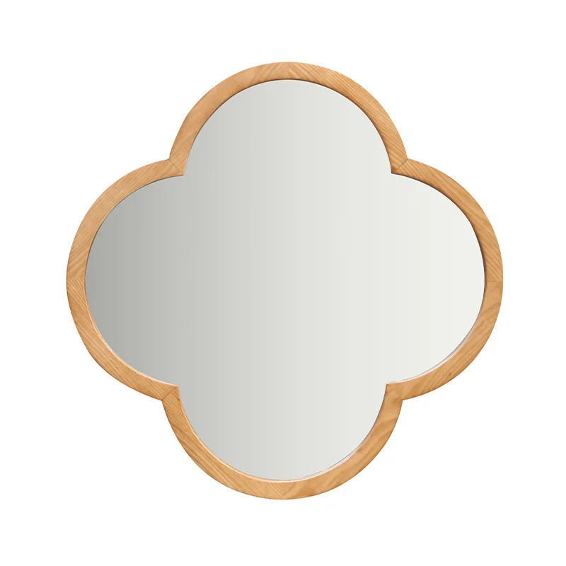 مدخل مرآة من الخشب الصلب لتزيين مدخل غرفة النوم من الخشب الصلب