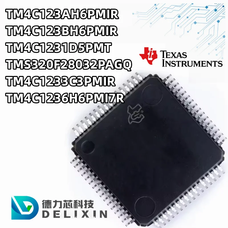 TM4C123AH6PMIR TM4C123BH6PMIR TM4C1231D5PMT TMS320F28032PAGQ TM4C1233C3PMIR TM4C1236H6PMI7R Mikrocontroller-Chips