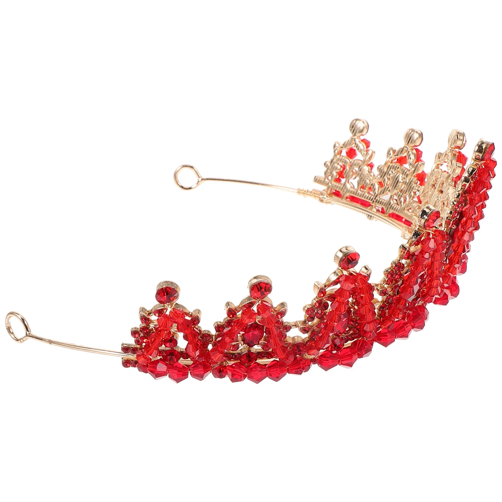 

1 шт., головной убор с короной, элегантная свадебная тиара премиум-класса для свадьбы, декор для стрижки невесты, нежный женский головной убор, удобный