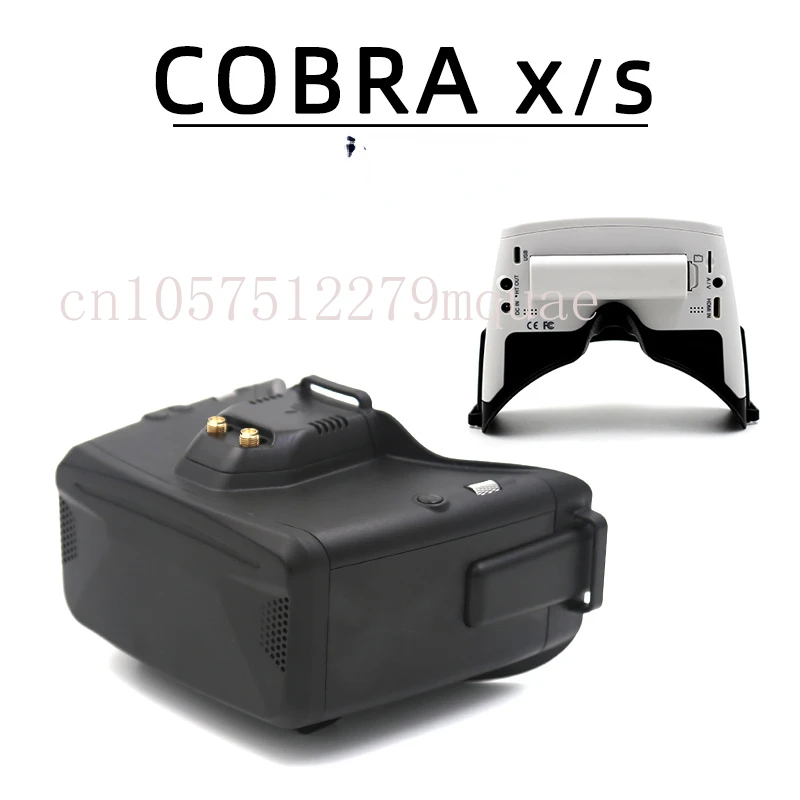 

Cobra S 800x480 4.3inch Cobra X 1280x720 4.1inch 5.8G 48CH RapidMix Receiver Head Tracker DVR FPV Goggles for FPV Racing