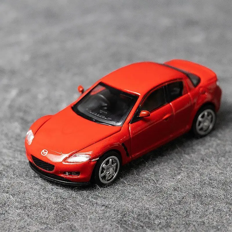 1/64 Новое поступление, специальная цена, литой под давлением металл, японская классическая модель автомобиля RX-8, коллекция мебели, игрушки для детей
