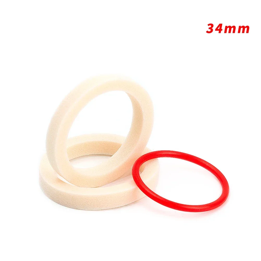 Red Circle Oil-absorbing Sponge Shock Absorber Front Fork Sponge Maintenance Sponge Ring Bicycle Components Brand New