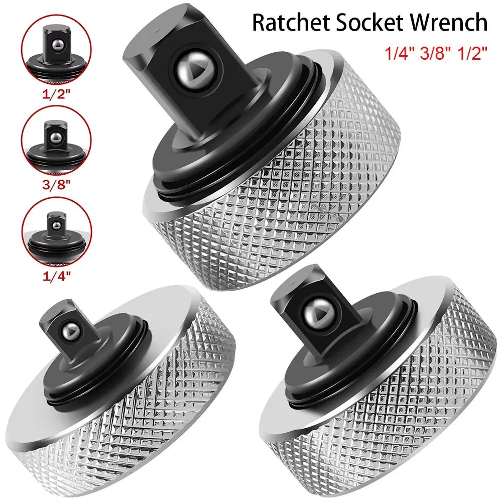 1Pcs Durable Whole Steel Ratchet Socket Wrench Finger 2-Way Ratchet Handle Reversible Mini 1/4“ 3/8" 1/2" Drive