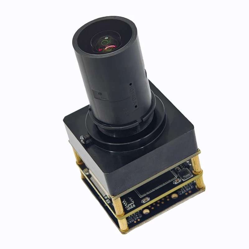 Module de caméra HD 8MP 4K60FPS USB3.0 125 °   FOV, capteur CMOS 1/1.2 IMX585, interface type-c