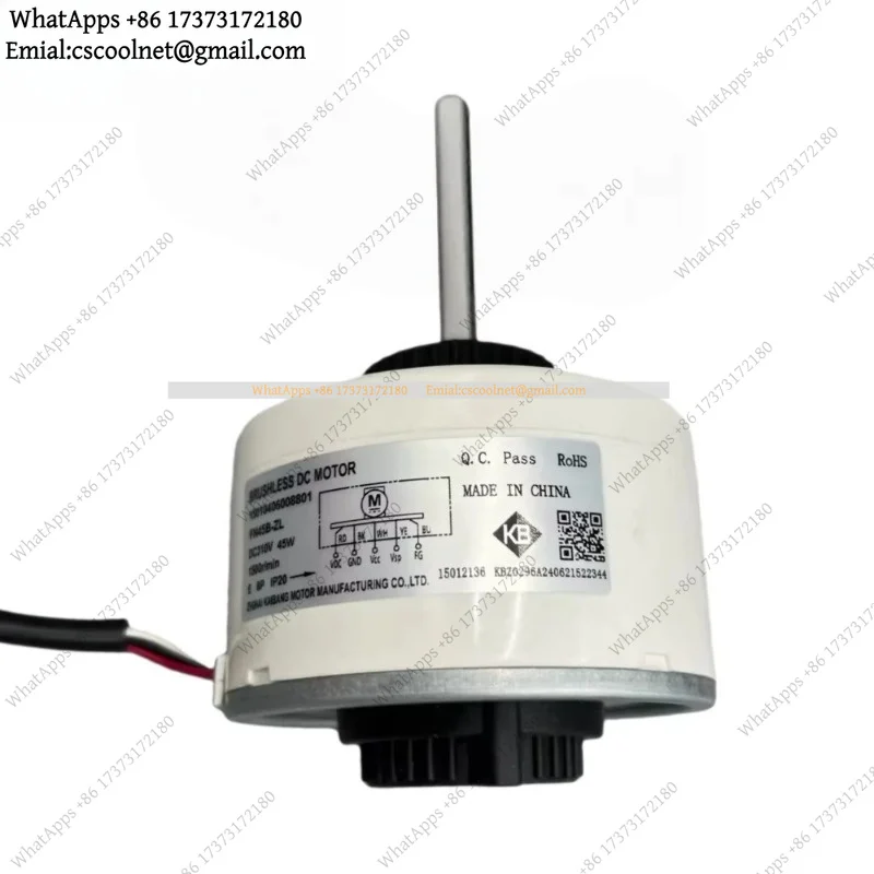 New FN45B-ZL 15010406008801 Indoor Unit DC Fan Motor For Air Conditioner Conditioning Spare Parts