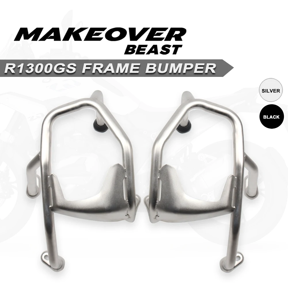 Motorrad Stoßstange Absturz sicherung passend für BMW GS1300 2023-2025 R1300gs Adv 2024 Crash Bars Edelstahl Schutz