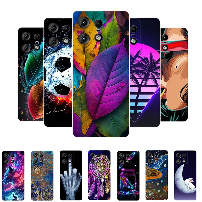 حافظة لهاتف Moto Edge 50 Pro غطاء خلفي من السيليكون الناعم لهاتف Motorola Edge 50S Pro مضاد للسقوط Coque Edge 50S Pro Edge 50Pro Fashion #1