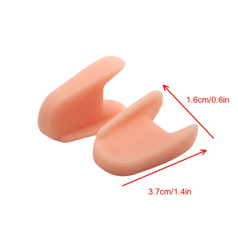Foot Care Tool Silicone Toe Separator Hallux Valgus Bunion Adjuster Corrector Silicone Thumb Corrector Protector Straightening