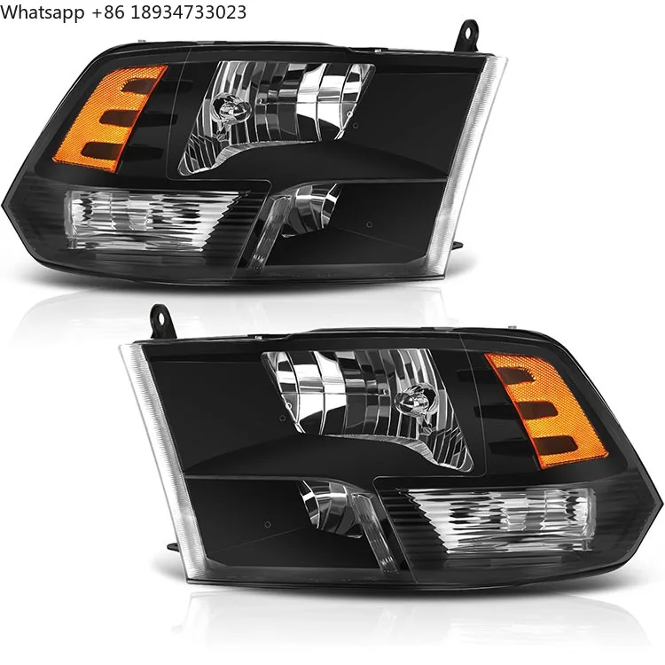 

Hot Sale Auto Car Headlight Halogen Black for Dodge RAM 2013 - 2018