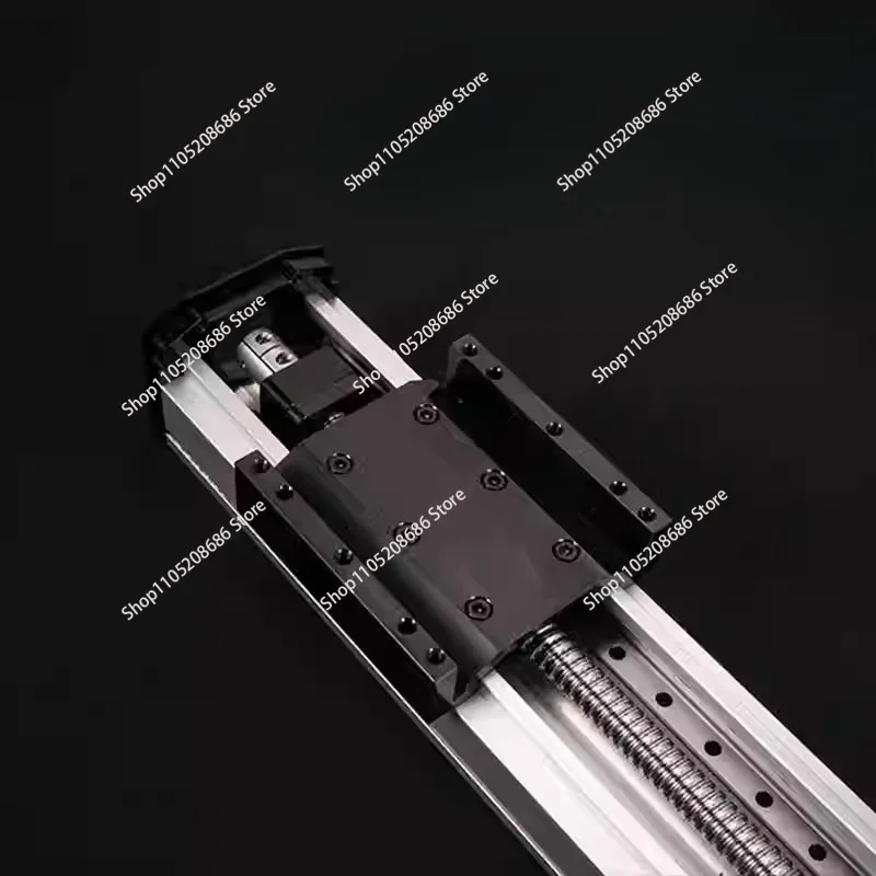 GF80 ball sliding table module electric worktable aluminum alloy dust cover wire rail slider screw precision screw