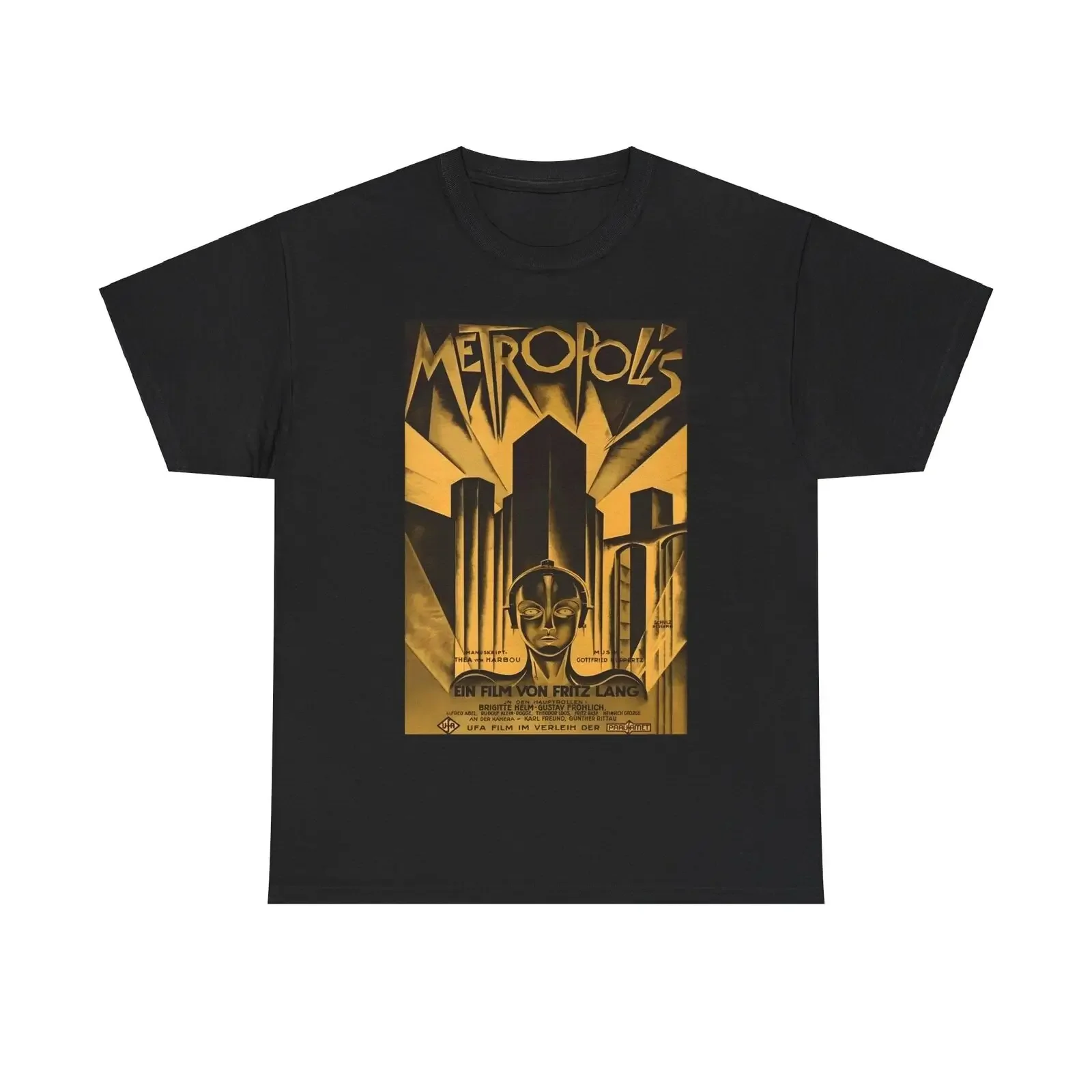 Metropolis (1927 film) Vintage Movie Poster T-Shirt