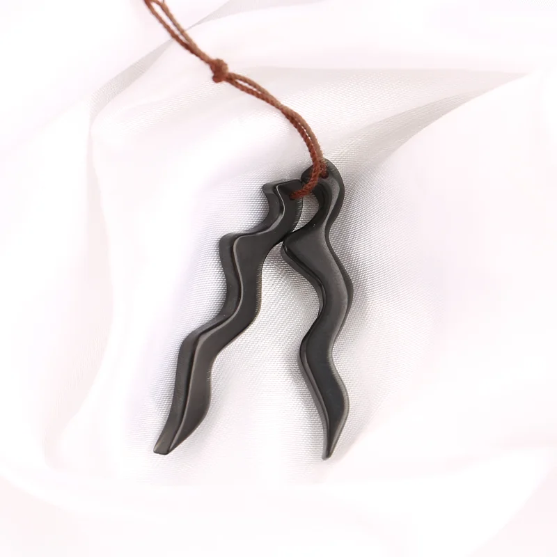 

B&F Obsidian Earring Beads for Jewelry Making, Handmade Natural stones beads, Polished Stones for jewelry Making Supplies