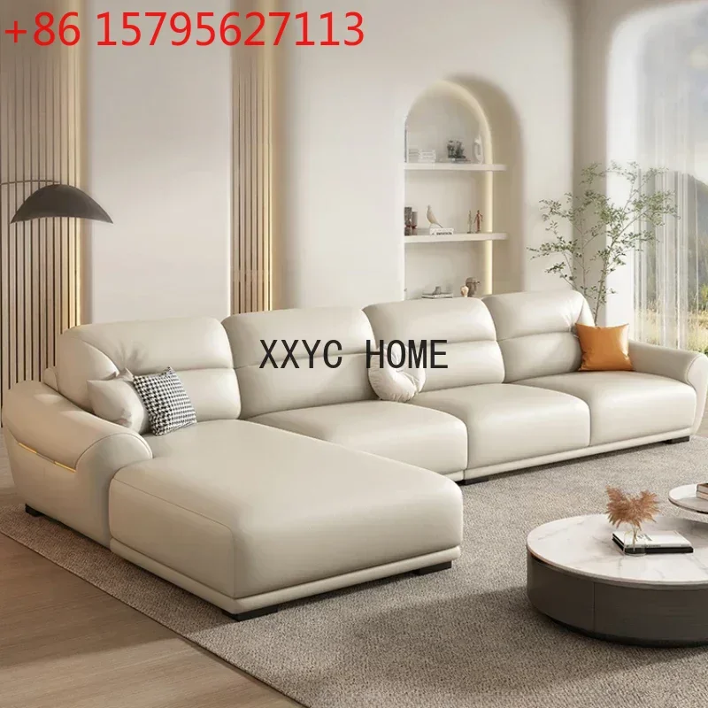 

White Nordic Sofa Living Room Back Rest Vintage Leather Hotel Floor Modern Sofa Lounge Office Sofa Canto Bedroom Furniture