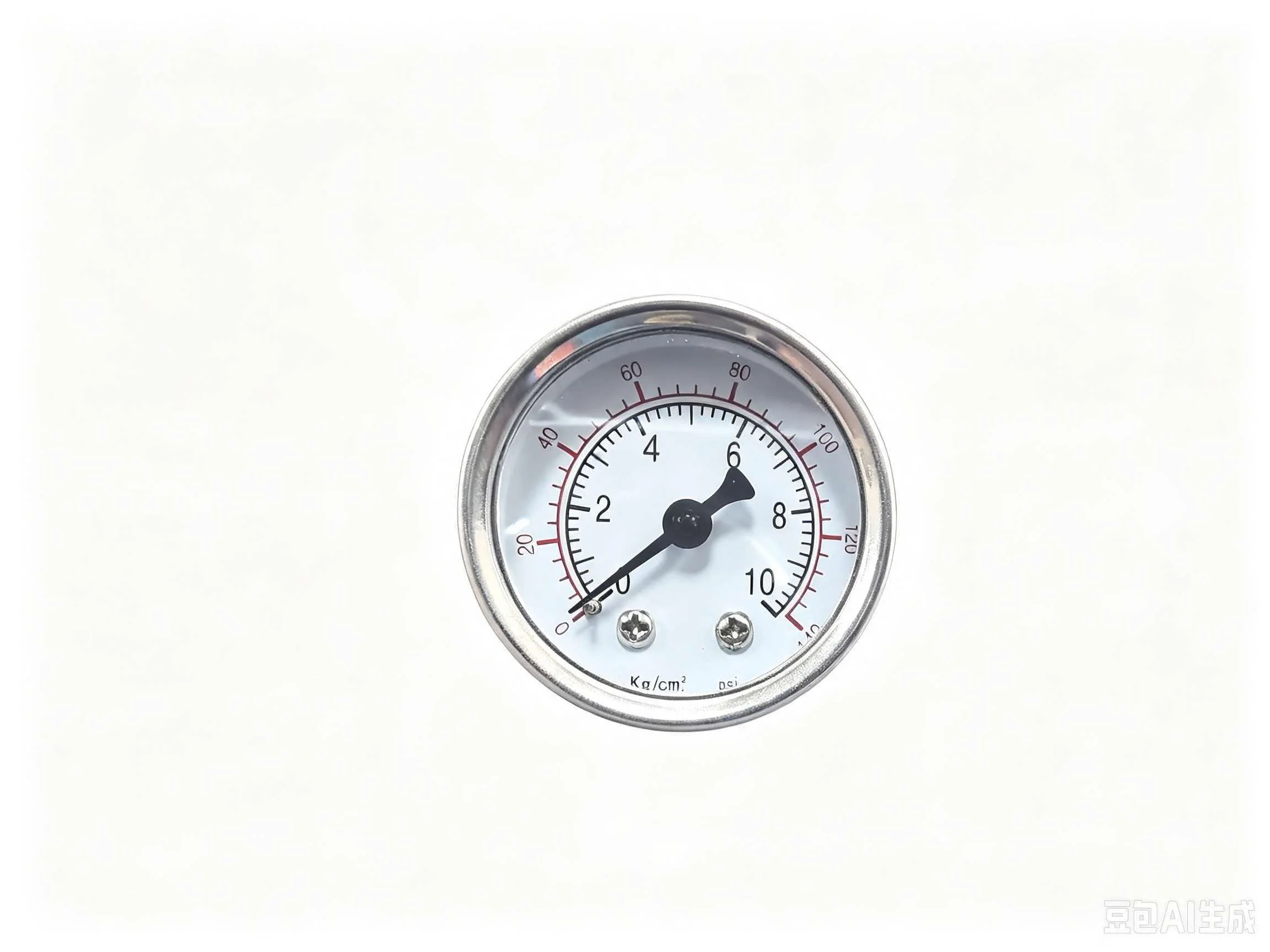 Industrial Grade High Precision Pneumatic Pressure Gauge 0-1mpa G1/8 Thread Stainless Steel Body Air Source Measurement Tool