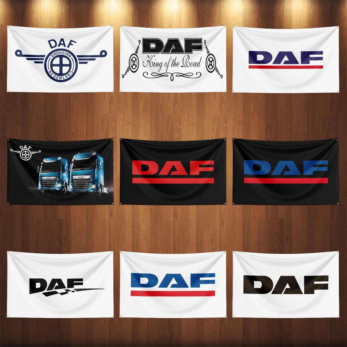 90x150CM DAF Truck Car Flag Banner For Car Racing Decoration Poster Tapestry Polyester Outdoor Home