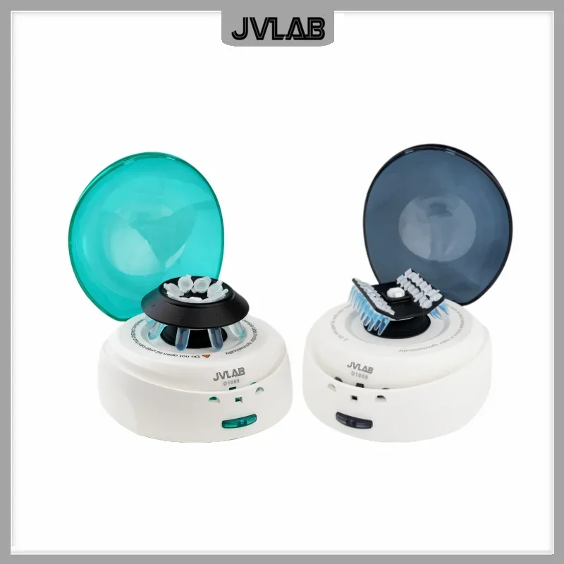 Palm Micro Centrifuge 7000rpm Lab EZeeMini Centrifuge D1008 Come with Two Rotors for 0.5 1.5 2ml Tubes up to 8 PCR Strips*4