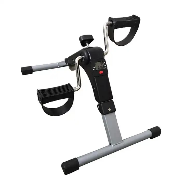 

Desk Bike Pedal Exerciser Foot Cycle Arm Mini Exercise Bike with LCD Display 2025