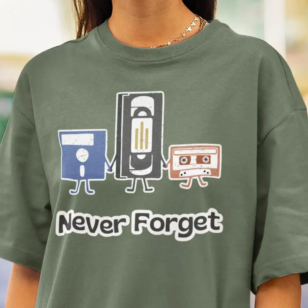 Camiseta Retro con Diseño de Casete VHS de los 80 y 90, Mixtape, Nostalgia de los 90, para Amantes de las Películas de la Generación X