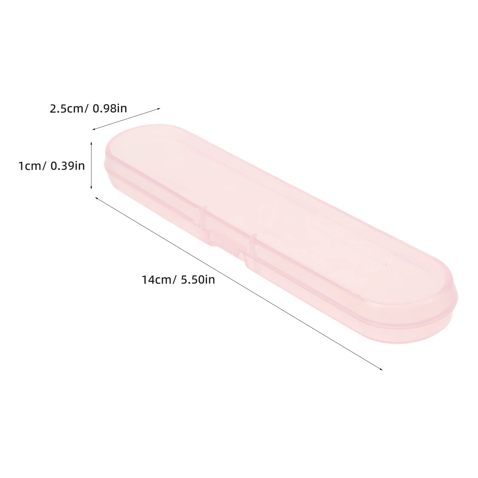 20 قطعة حقيبة تخزين أدوات التجميل البلاستيك الملقط المنظم المدمجة السفر ملاقط رمش حمل الحاويات حامل وقائي