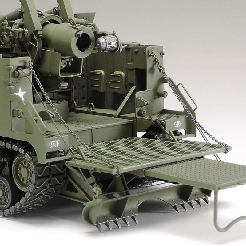 TAMIYA-Kit de maquette assemblé, Howitzer automotrice, American M40, 35351mm, 155, 1/35