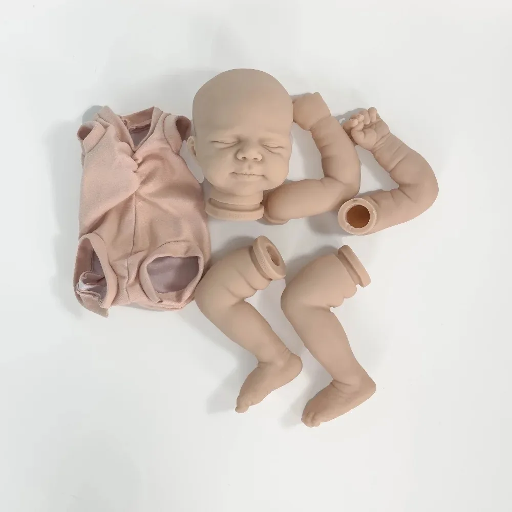 18 Inch Pascale Reborn Vinyl Doll Kit Unpainted Blank Doll Parts Mold With Cloth Body