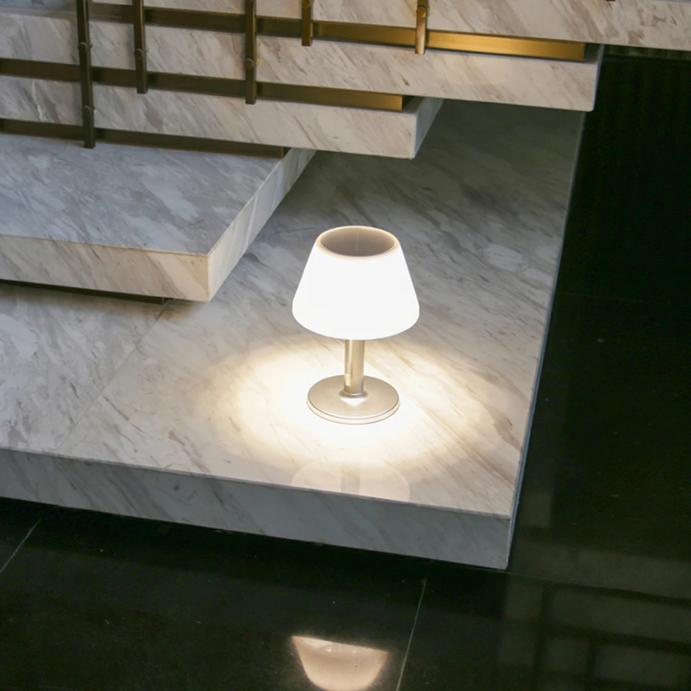 

10LED Desktop Decor Light Simple Assembly Solar Night Lights Dimmable Intelligent Optical Control for Gardens Courtyards