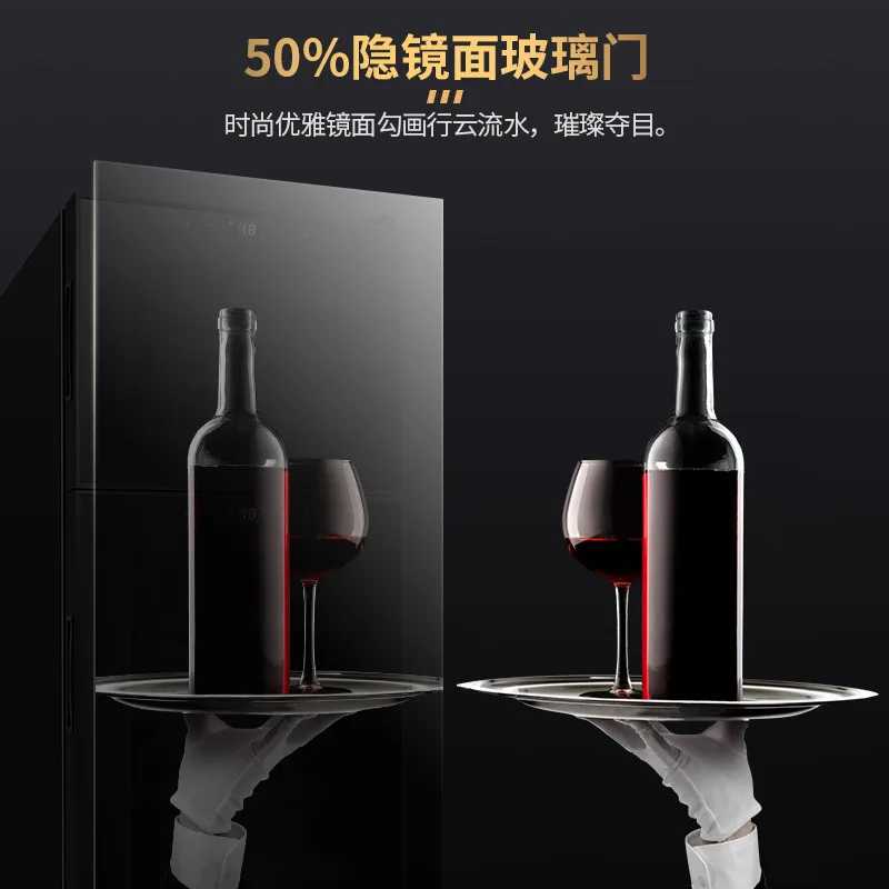 Electronic Humidor Constant Temperature Moisturizing Double Door Dual Temperature Mini Household Wine Cabinet
