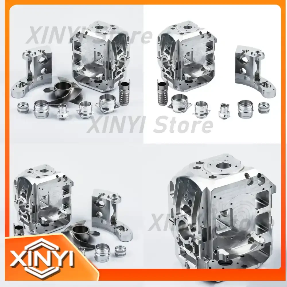 OEM Metal Machining Parts for 5 Axis CNC Milling Machine High Precision CNC Machined Components Stamping Parts Services