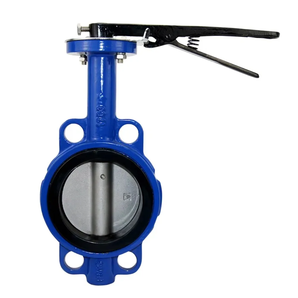 Ptfe Type Ductile Iron Cast Iron Stainless Steel Wafer butterfly Valve Price List