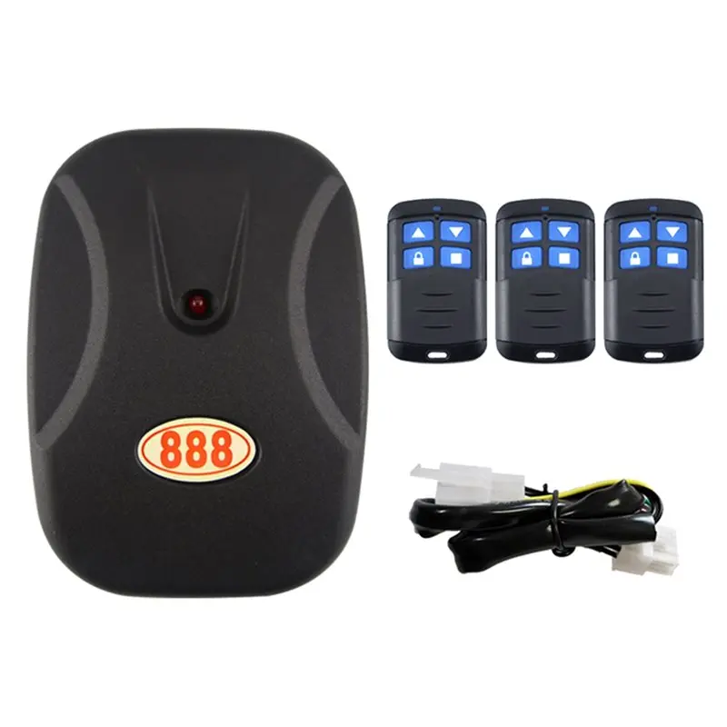 AB42-AC220V 433Mhz External Motor Chain Motor Controller Garage Door Roller Shutter Door Control Box Receiver, 888 Receiver