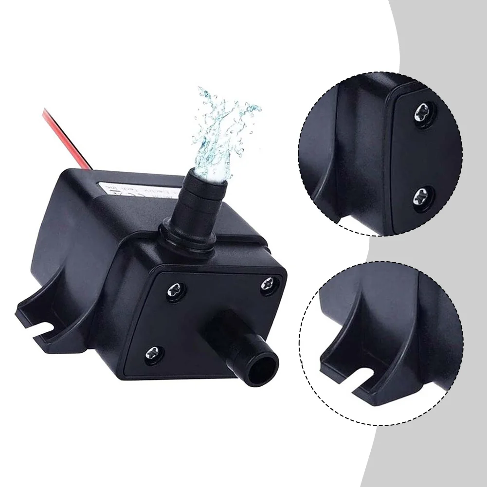 12V for mini Water Pump for Aquariums Fountains and Ponds Compact Submersible Pump for Freshwater and Saltwater Use