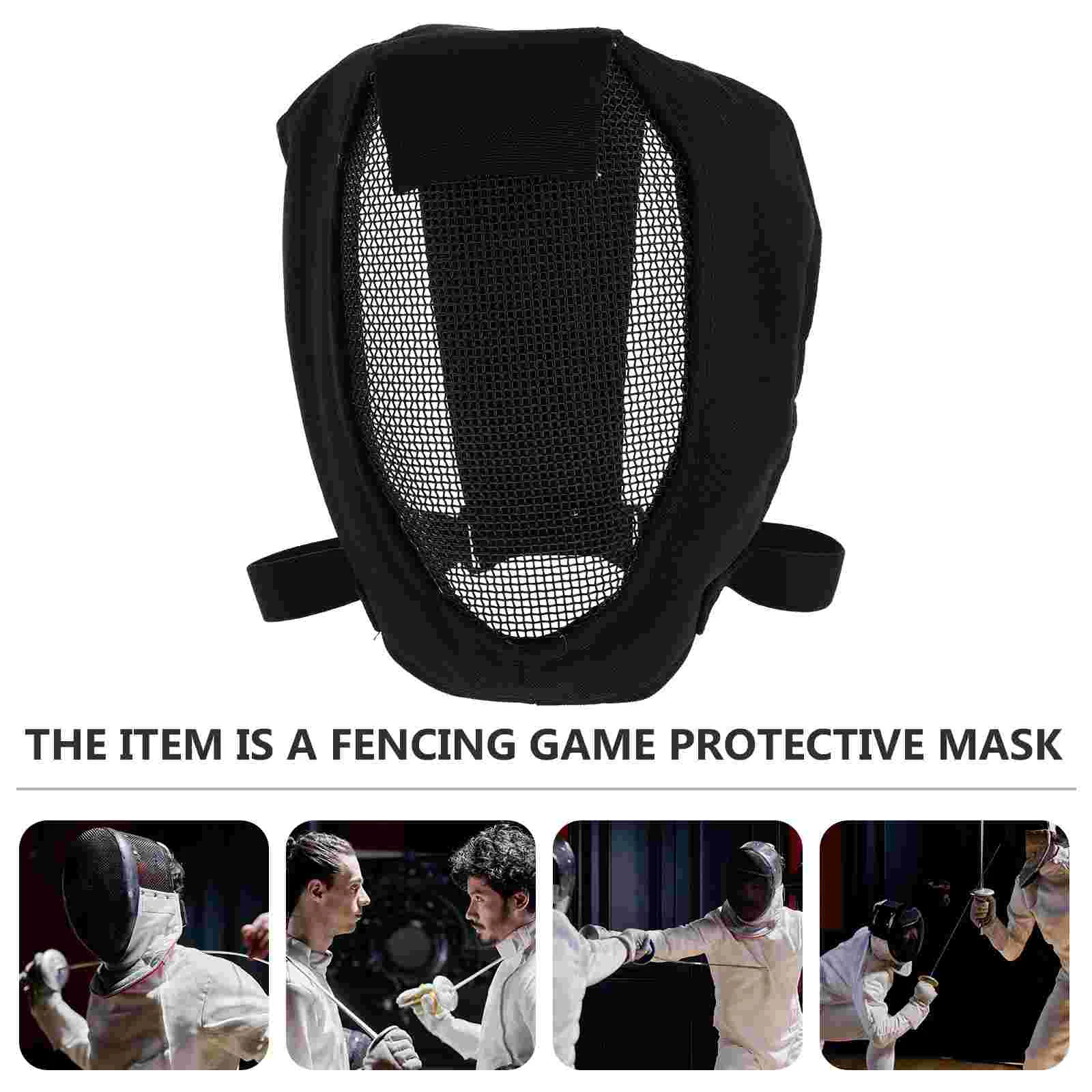 Steel Mesh Protector Face-shield Protective Guard Mask Oxford Cloth Outdoor Game