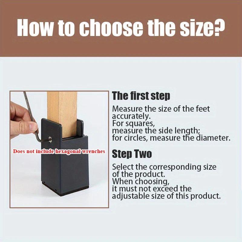 Height-increasing footrests for tables and chairs, furniture with footrests that can be adjusted for height, cabinets with footr
