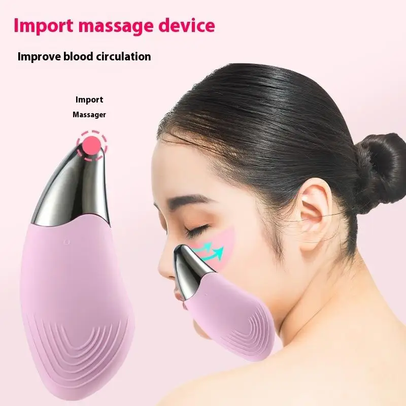 Wodoodporna szczoteczka do oczyszczania twarzy dla kobiet i mężczyzn, ładowalna elektryczna szczoteczka do peelingu i oczyszczania twarzy.