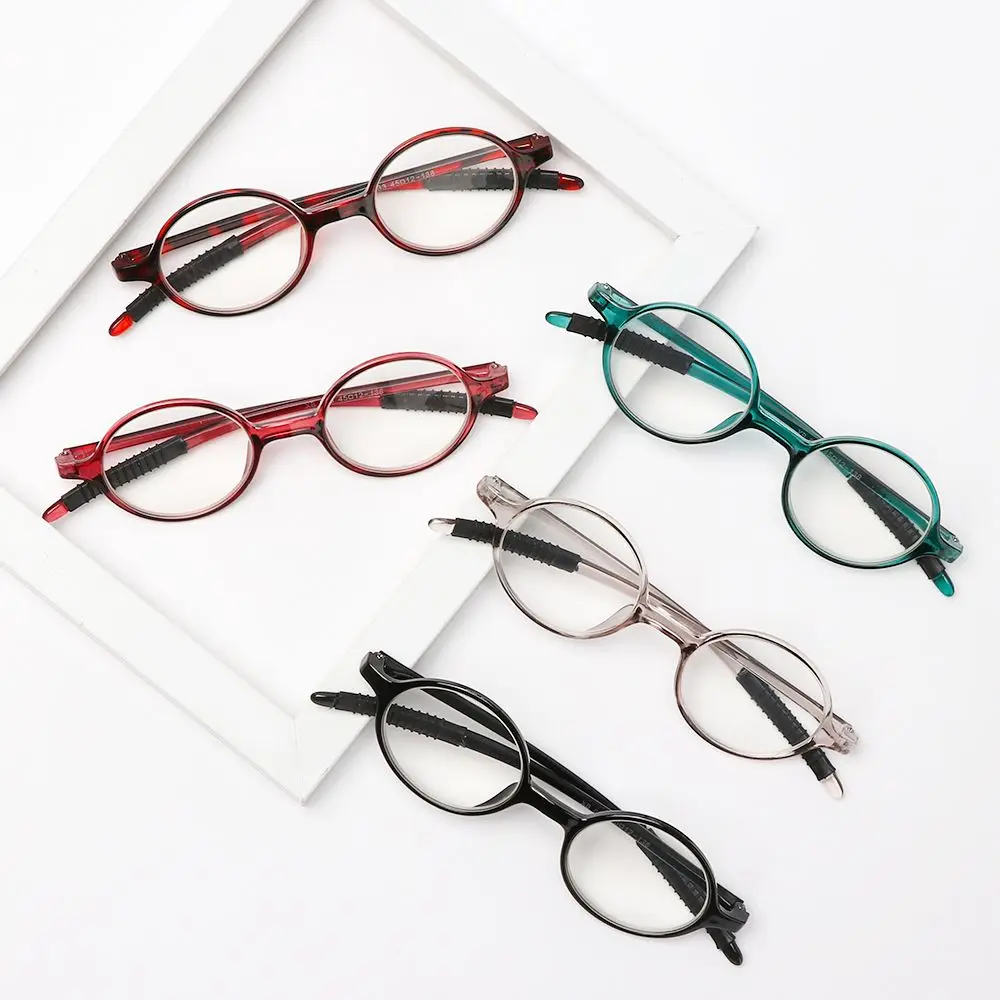 1PC Round Frame Reading Glasses Ultralight Presbyopic Eyeglasses 5 Colors Far Sight Eyewear Vision Care Eyeglasses For Women Men