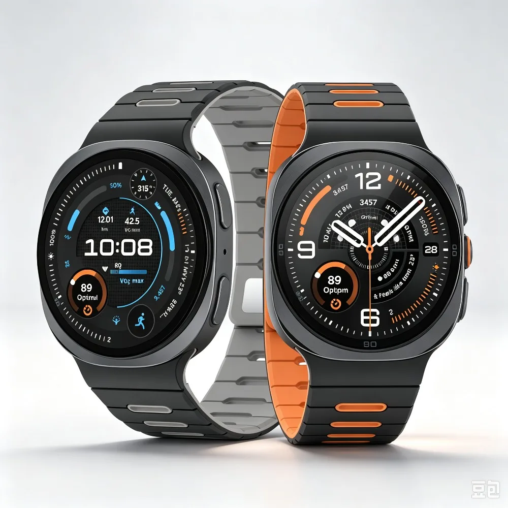 Silicone Magnetic Sport Band For Samsung Galaxy Watch 9 8 Classic 40mm 44mm 46mm Ultra 2 47mm Replacement Watchband Accessories