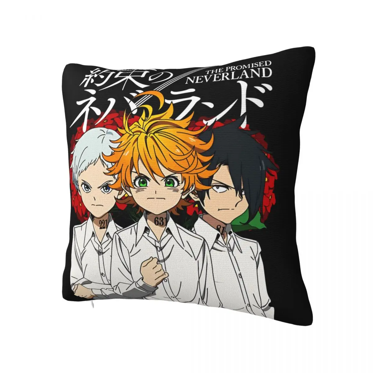 وعد نيفرلاند كيس وسادة إيما راي نورمان الثلاثي غطاء الوسادة غطاء وسادة سادات لكرسي أريكة ديكور المنزل