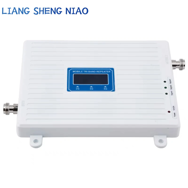 Mobile phone signal booster Receiver booster Home amplifier 2G/3G/4G/5G amplifier mountain mobile three networks in one70dB