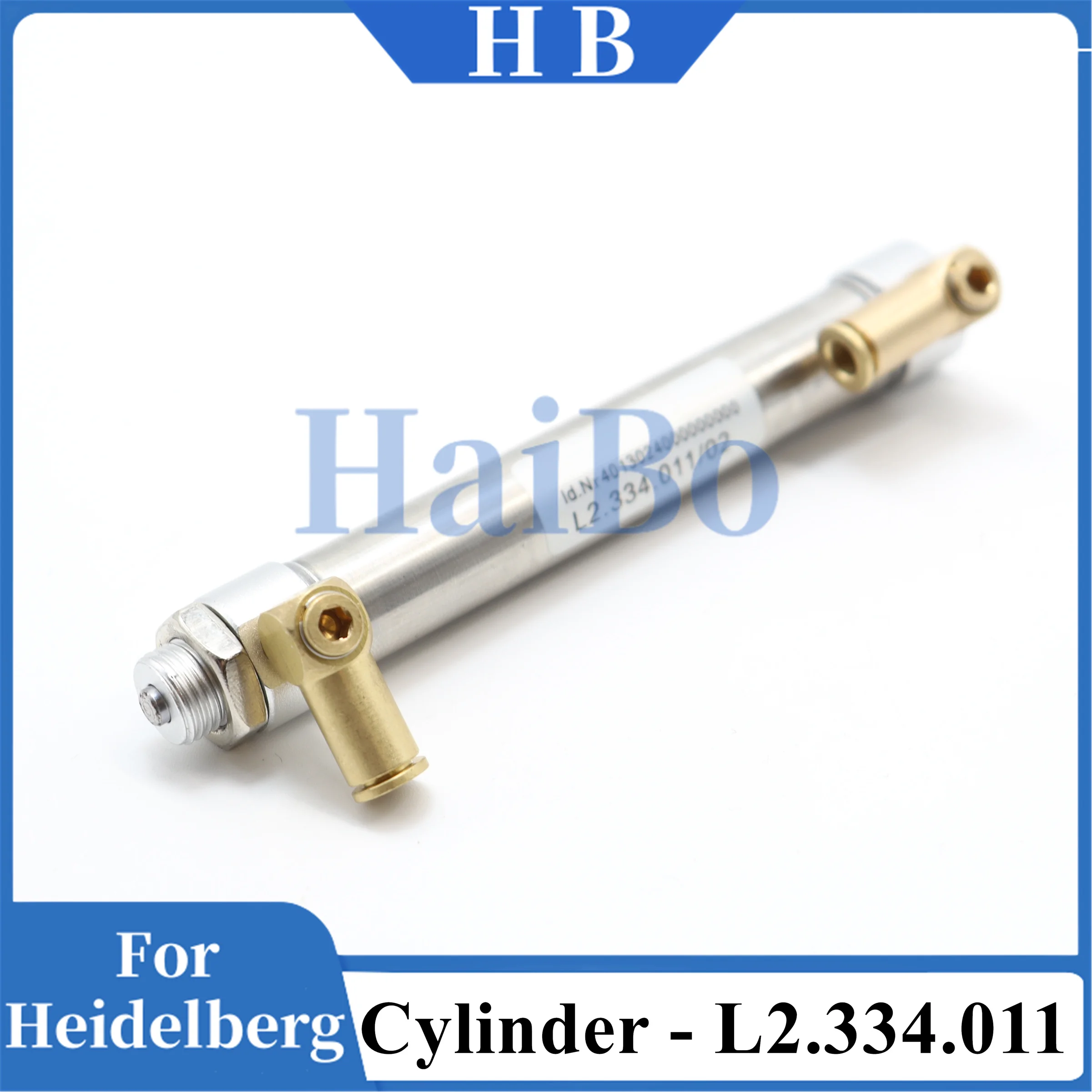 

HaiBo Best Quality 1 Piece Pneumatic Cylinder L2.334.011/03 for Heidelberg CD102 and SM74 Printing Machine L2.334.011