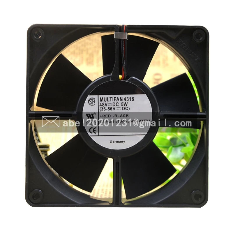 

BRAND NEW MULTIFAN 4318 DC 48V ORIGINAL COOLING FAN COOLER 119 x 119 x 32 mm 12032 11932