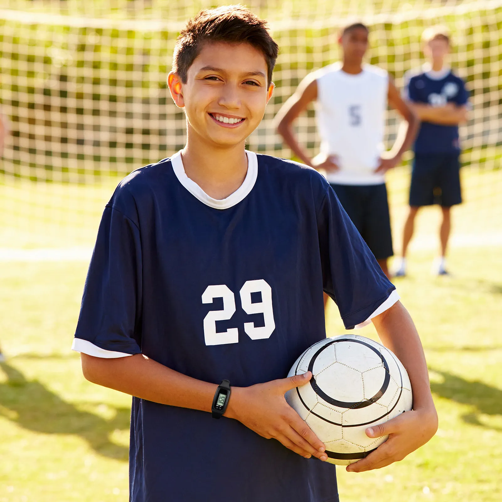 

Многофункциональные наручные часы-шагомер с силиконовым ремешком, фитнес-трекер, простой дизайн, инструмент для подсчета шагов при занятиях спортом и ходьбе