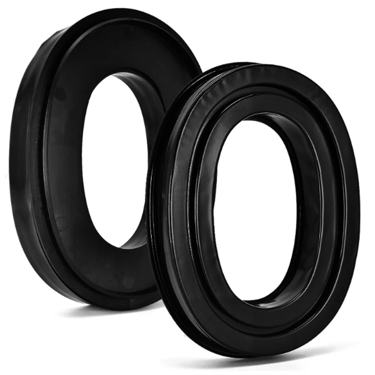 Substituição Gel Ear Pads Headsets, Silicone Pad, compatível para Peltor Tactical 100, 300, 500, Rangeguard 3M, WorkTunes