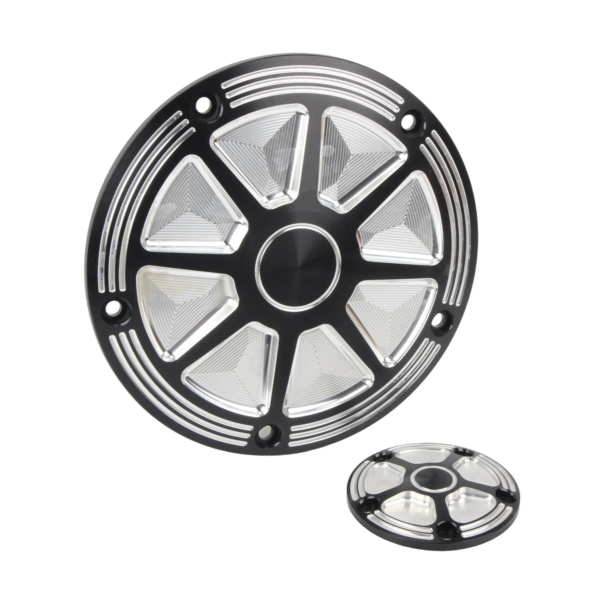 Motorcycle 5 Holes Derby Timing Timer Cover Engine Cover Aluminum For Harley Dyna Touring Softail Electra Glide FLHR FXD 99-2017