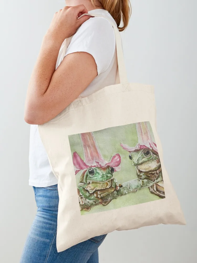 

flower frog friends Tote Bag tote bag canvas bags for women Big bag canvas tote bags