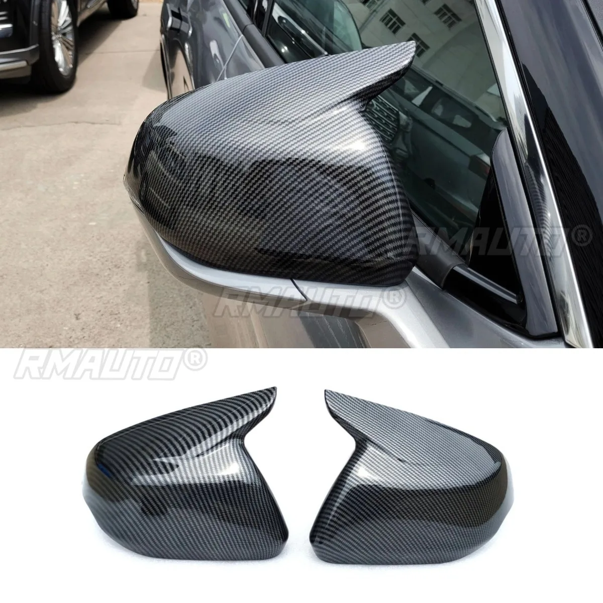 

Car Rearview Protect Side Mirror Cover Body Kit For Ford Mondeo EcoBoost 2022+ Rearview Mirror Cover Trim Car Accessories