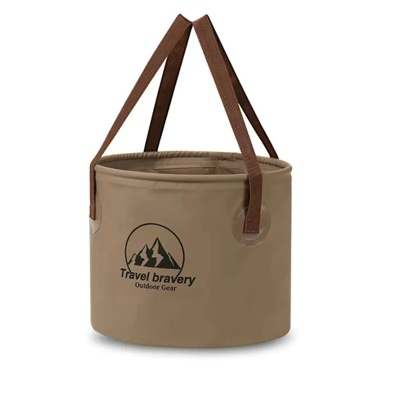 Car Folding Bucket Waterproof Foldable Sink Travel Foldable Basin Camping Hiking Fishing Storage Bucket Fishing Gear Supplies view 2