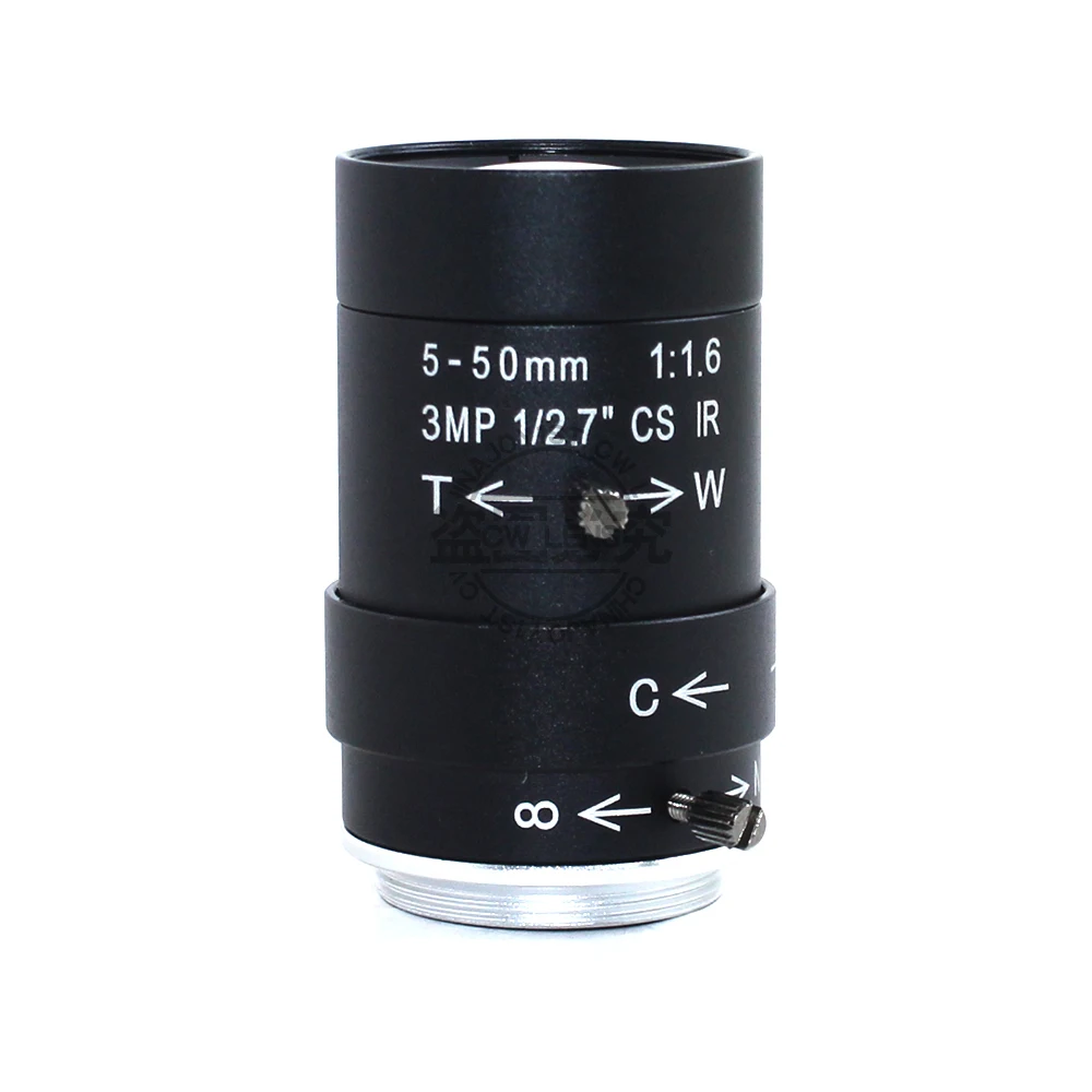 3MP HD 5-50mm LENS 1/2.7