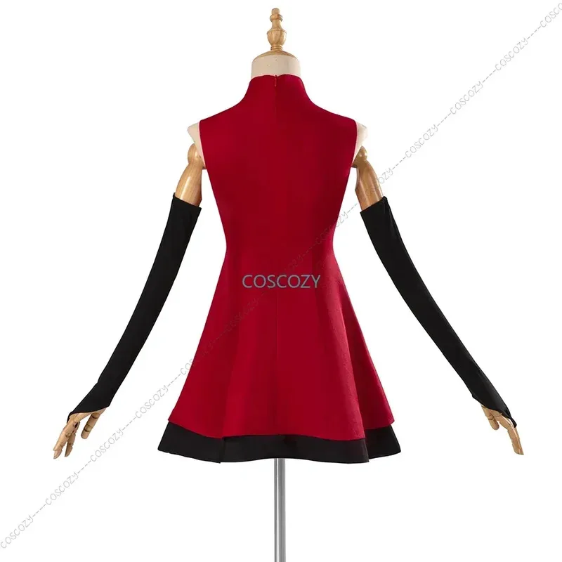 أزياء سيسي 2233 تشارلي مورنينجستار التأثيرية باللون الأحمر، بدلة قتال جنون، فستان الأميرة تشارلي لحفلات الهالوين