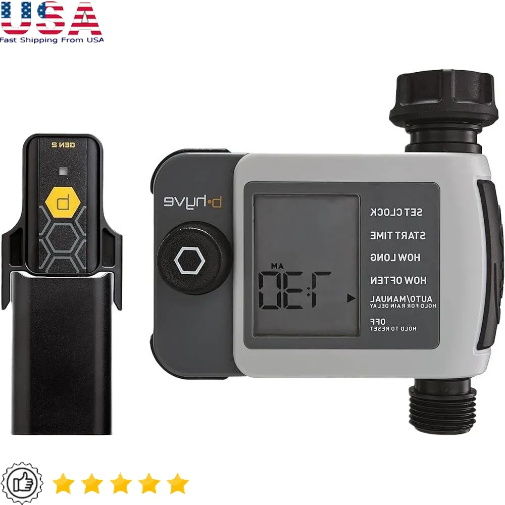 

Умный таймер полива шланга, Wi-Fi концентратор, система автоматического орошения, погода, водонепроницаемый спринклерный контроллер, EPA WaterSense