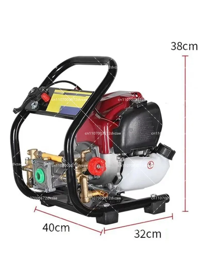 Four-stroke  High Pressure Sprayer with Rolling Tube Integrated Garden Fruit Tree Disinfection Flushing Pump